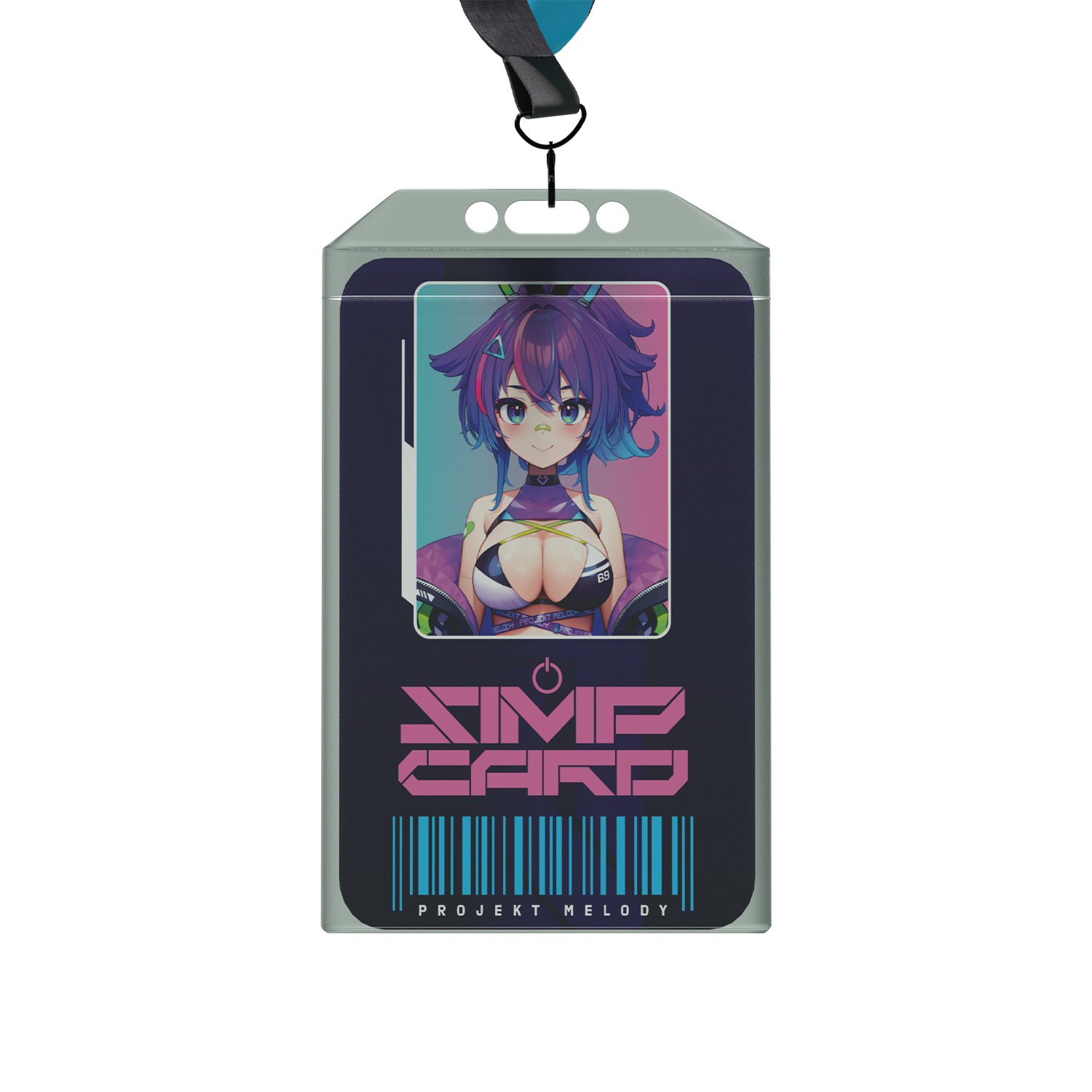 Hentai A.I. Waifu Lanyard